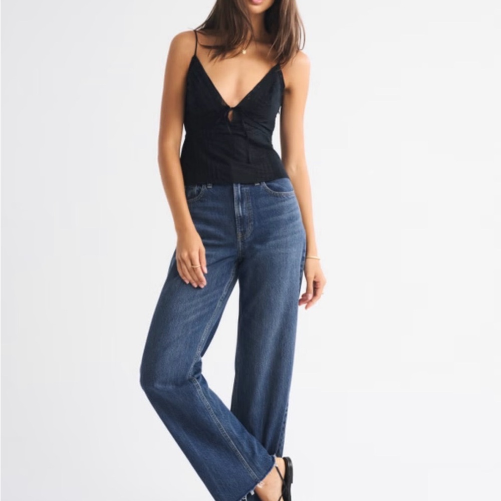 Abercrombie & Fitch Loose High Rise